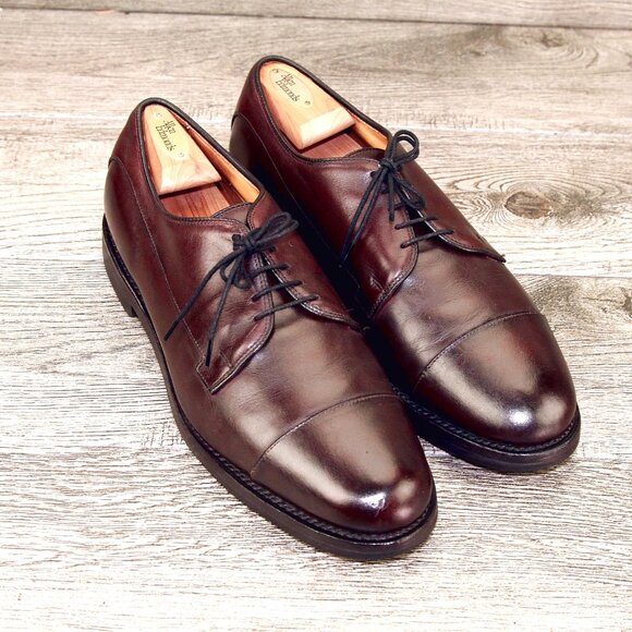 Allen Edmonds BERGLAND 11 B Narrow Oxblood * add $15 Cedar Trees